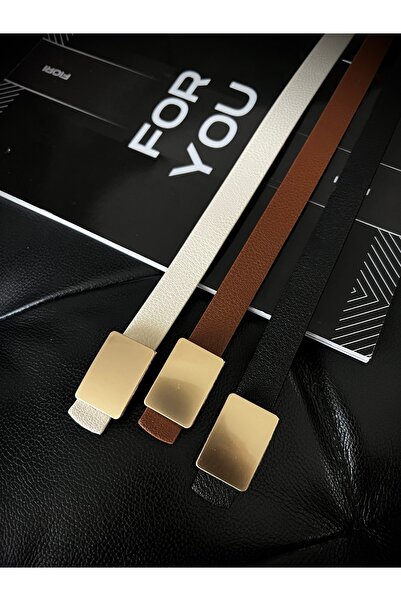 Fiori حزام بنطلون نسائي بإبزيم مربع، حزام معطف، حزام قميص، حزام فستان