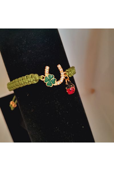 Minnoş Dükkan Nal Macrame Lucky Bracelet