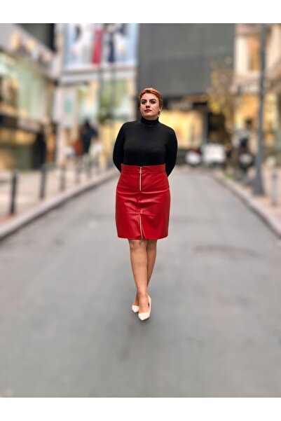 wisteriA Fermuarlı mini etek