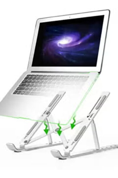 Primo Plus 7-Level Adjustable Aluminum Alloy Foldable Laptop Stand