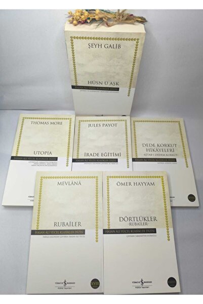 TÜRKİYE İŞ BANKASI KÜLTÜR YAYINLARI UTOPIA,HÜSNÜ AŞK,İRADE EĞİTİMİ,DÖRTLÜKLER...