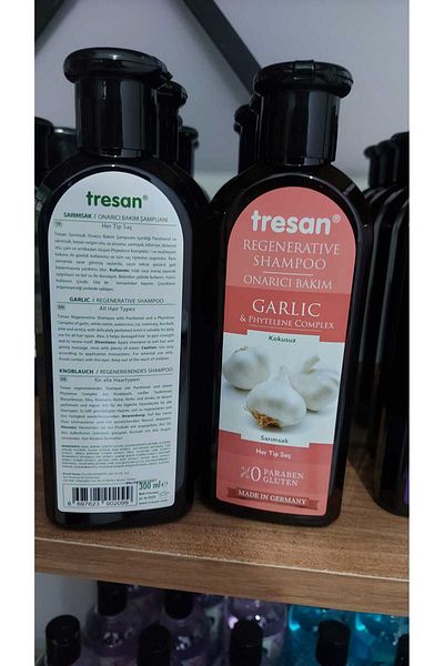 Tresan Garlic Repair Care Shampoo 300 ml (1 Piece)