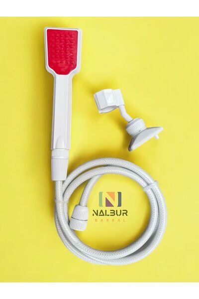 Genel Markalar Elektrikli Şofben Duş Başlık Seti 1,5 mt Hortum Kare Model