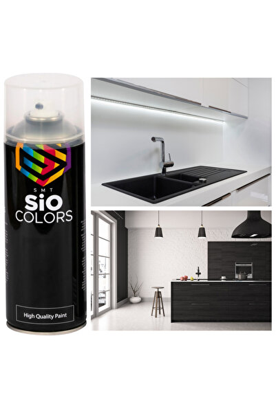 sıocolors MUTFAK-BANYO-FAYANS TEZGAHI VERNİKLİ SPREY BOYA SIVIYA DAYANIKLI ÖZEL YAPIM 400 ML
