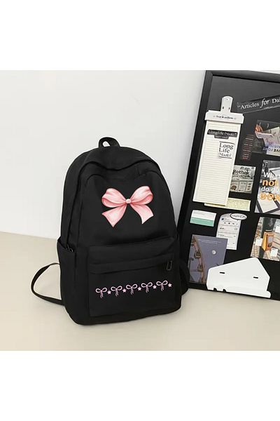 Touz Moda Ribbon Printed School, Classroom, Σακίδιο πλάτης μάθησης