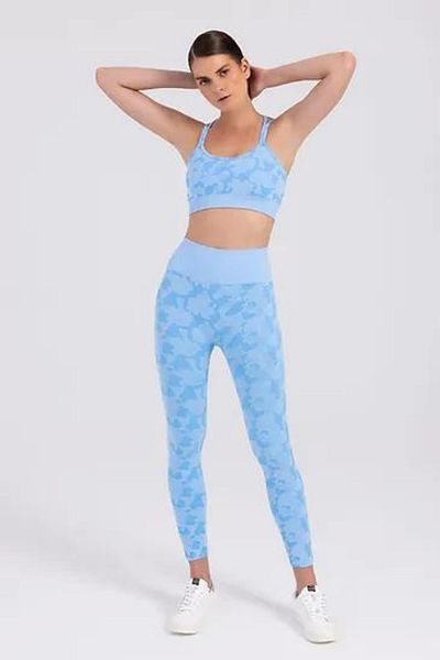 Seamlesstance Sutien sport albastru