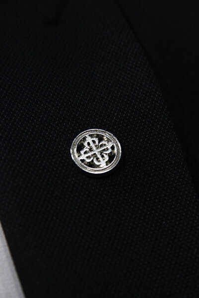 Elegante Cravatte Retro Motifli Ceket Yaka İğnesi Rozet Broş