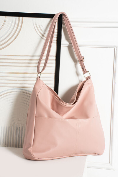 İAMBTŞY Geantă de umăr de damă, căptușită din piele moale