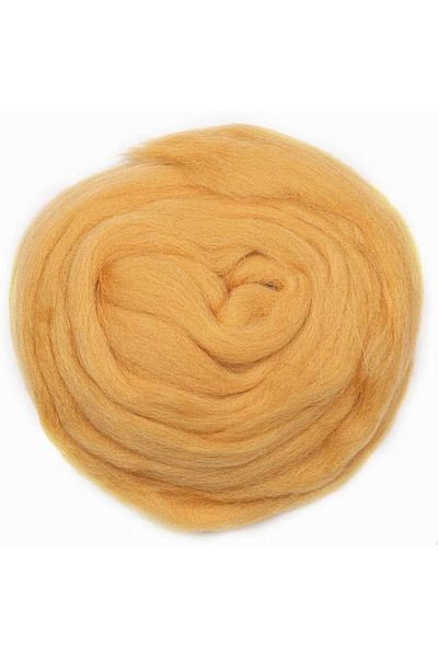 Yumuşakkeçe 100% Wool Felt Yarn - 50 g Natural Yarn