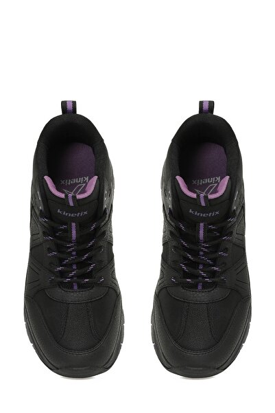 Kinetix ROSSEL PU HI W 3PR Μαύρες γυναικείες μπότες εξωτερικού χώρου