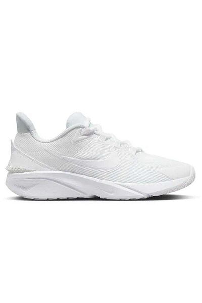 Nike Star Runner 4 Nn(Gs) White Running White Cream Walking Running Shoes