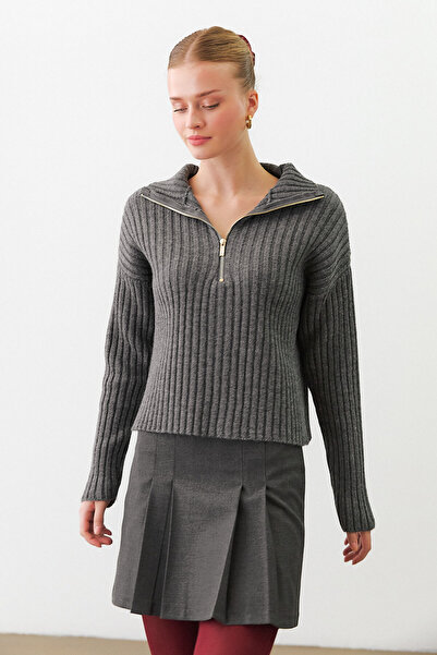 urban focus Zippered Sweater