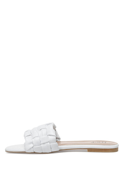 İnci İnci Somino.z 2fx Λευκές Γυναικείες Flat Παντόφλες