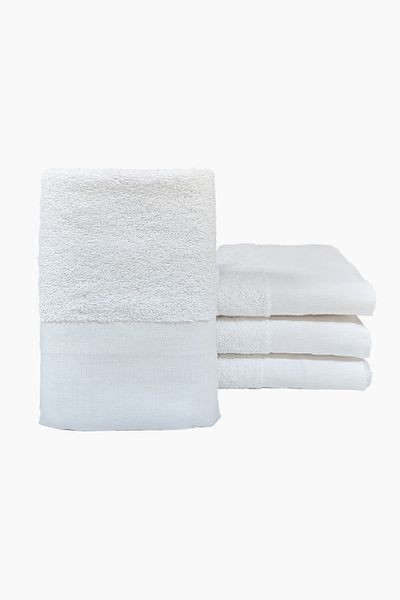 Minteks Minteks Home - Set of 4 Hand and Face Towels 40X60 (Italian Size)
