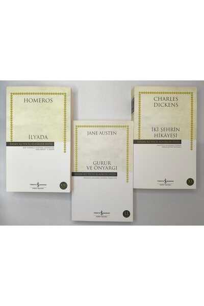 TÜRKİYE İŞ BANKASI KÜLTÜR YAYINLARI İLYADA,İKİ ŞEHRİN HİKAYESİ,GURUR VE ÖN YARGI