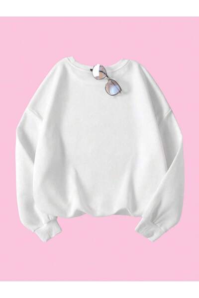 EVIus Femei - I'm Just A Girl Pulover confortabil cu imprimeu, ușor elastic