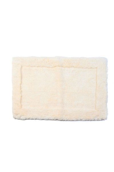 Orange Bed & Bath Bath Mat Small One Piece 43 × 60 cm - Ivory