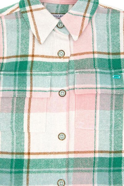 U.S. Polo Assn. Cămașă pentru fetiță cu mânecă lungă - TEKSPOR197545.7