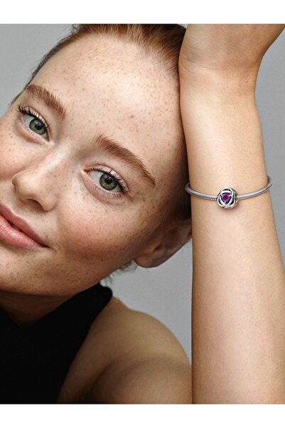 Pandora Mor Sonsuzluk Sarmalı Charm