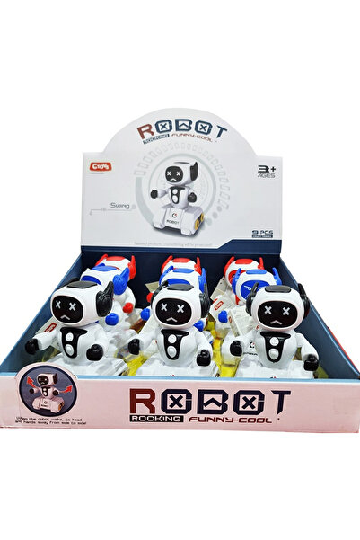 ctoy Oyuncak Sürtmeli Mini Robot 8809-6 (Karışık Renk 1 Adet)