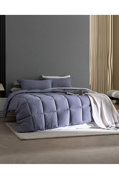 Madame Coco مجموعة Meleni King Size Comforter - نيلي