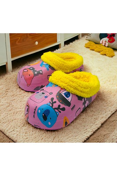GEZER Creșă pentru fete, școală, casă Interior Furry Slippers