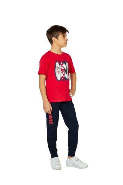 Weweus Crveni pidžama set za dečake - 815