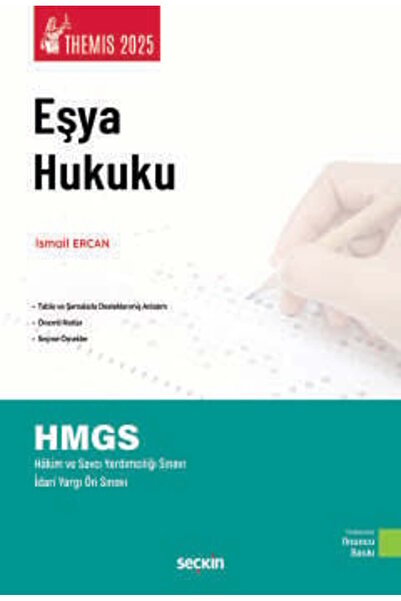 Seçkin Yayıncılık THEMIS - Eşya Hukuku Konu Kitabı Medeni Hukuk II İsmail Erc...