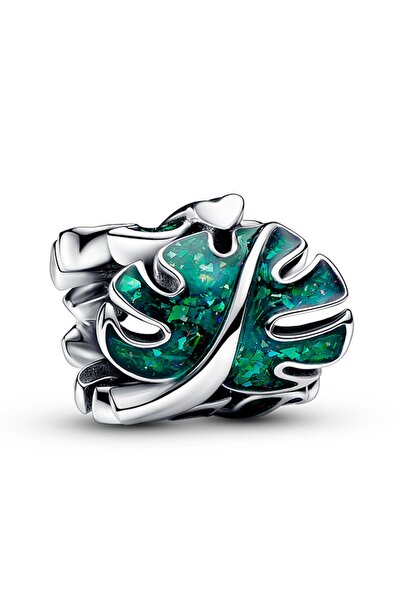 Pandora Yeşil Devetabanı Yaprakları Charm