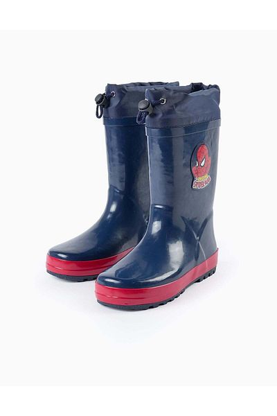 Ziddy WELLIES FOR BOYS 'SPIDER-MAN' DARK BLUE