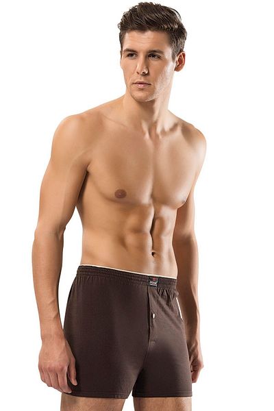 ERDEM İÇ GİYİM Erdem Brown Χτενισμένο Βαμβακερό Boxer 1400