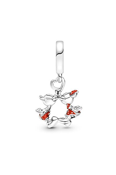 Pandora Disney Minnie ve Mickey Mouse Sevgi Sallantılı Charm
