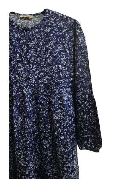 DEMOİSELLE Rochie pentru fete cu mânecă lungă cu imprimeu floral