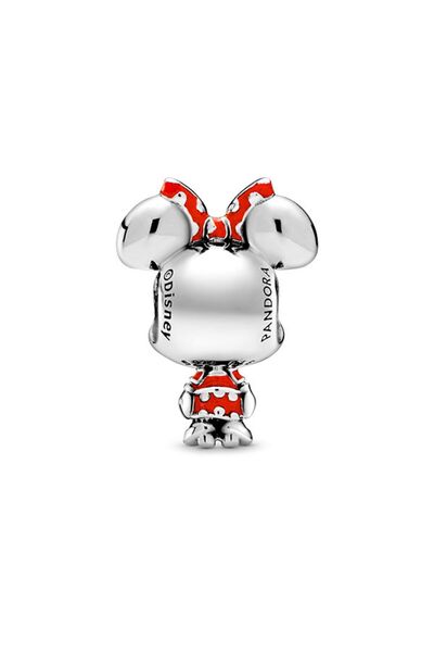Pandora Disney, Puantiye Fiyonklu ve Elbiseli Minnie Charm