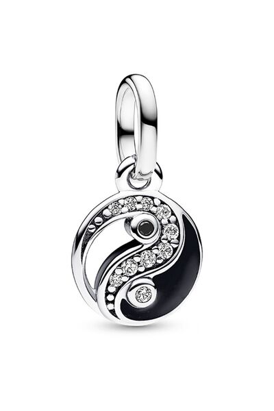 Pandora Işıltılı Yin&Yang Mini Sallantılı Charm