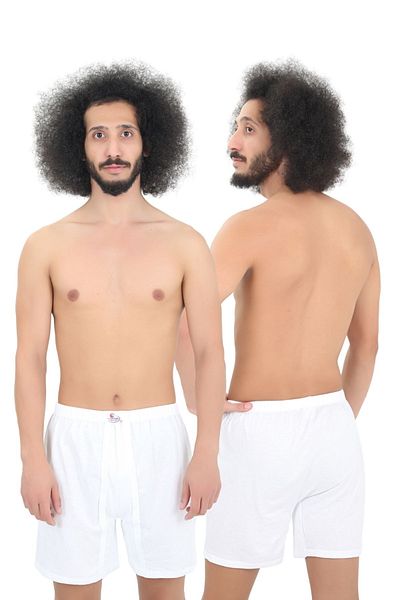 CENNETOĞLU Men's Long Panties - Leg Model