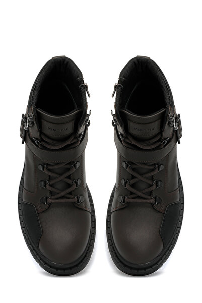 Kinetix CAIMAN 3PR - Hnědé pánské motorkářské boty