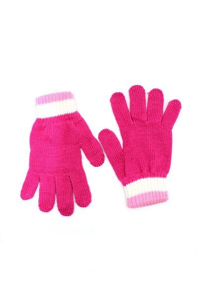 cappello Knitwear Fuchsia Girl's Gloves 8-12 Years Cap82100Kgrsr03