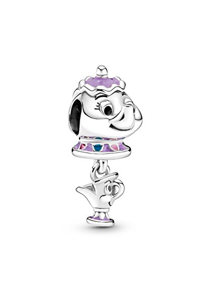 Pandora Disney Güzel ve Çirkin Mrs. Potts ve Chip Sallantılı Charm