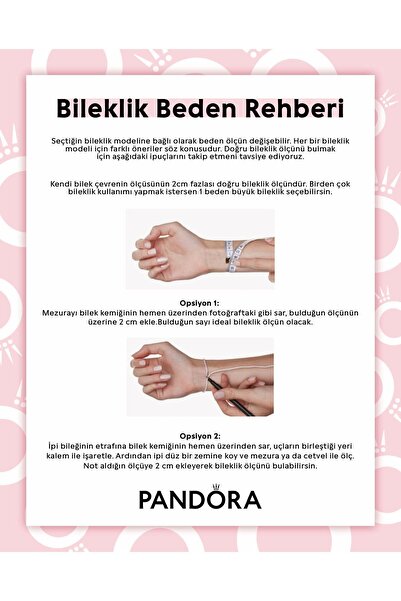 Pandora Me Kalın Halka Bileklik