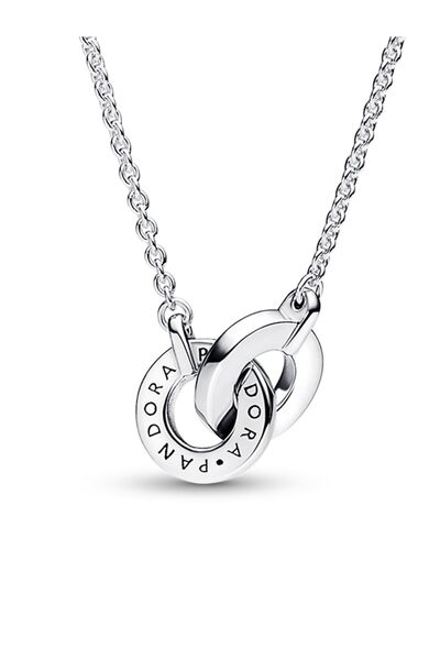 Pandora Signature Birbirini Saran Pavé Kolye