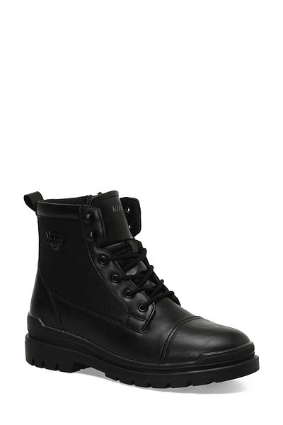 Kinetix Orton 3pr Men's Black Boots - Comfortable and Stylish Design