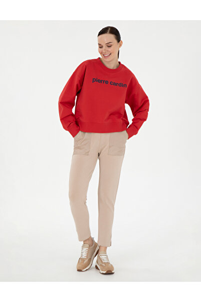 Pierre Cardin Red Oversize Sweatshirt 50308055 -Vr030