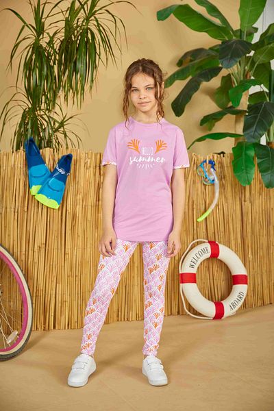 Weweus Lilac Girl's Pajama Set 803