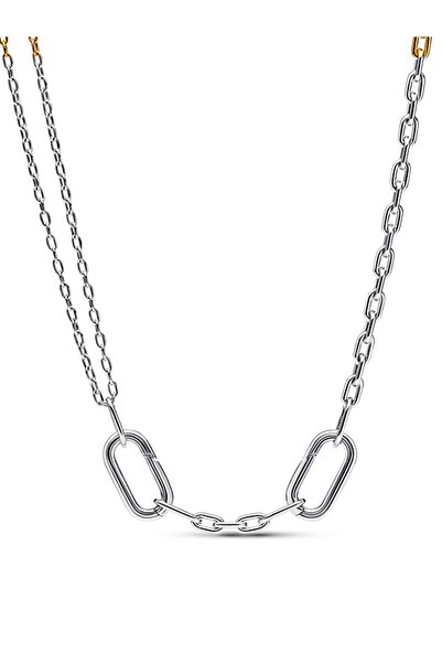Pandora Me Çift Bağlantılı Zincir Kolye