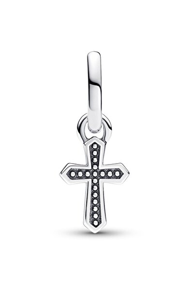 Pandora ME Işıltılı Haç Mini Sallantılı Charm