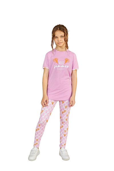 Weweus Lilac Girl's Pajama Set 803