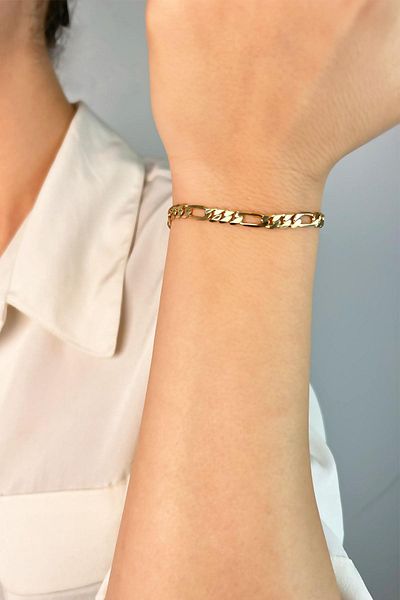 Sose Moda Xuping Chain Model Bracelet Imprint - Gold
