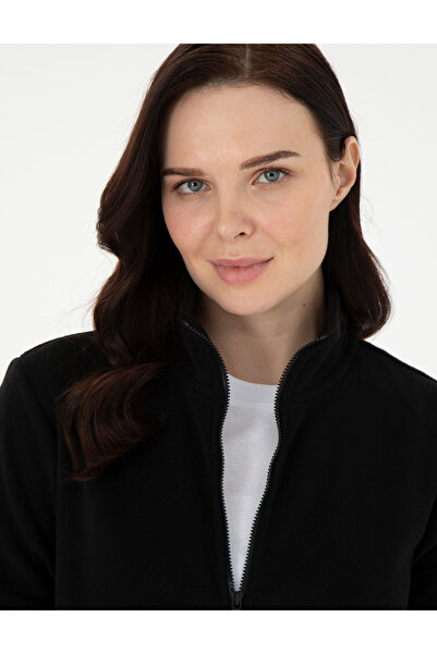 Pierre Cardin Siyah Comfort Fit Polar Hırka 50300871-VR046