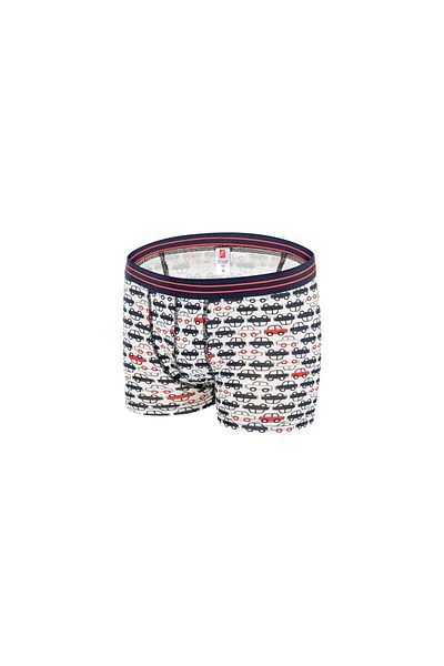 ERDEM İÇ GİYİM Boxeri pentru băieți din Lycra, negru-alb-gri, 3 piese Erdem 3364